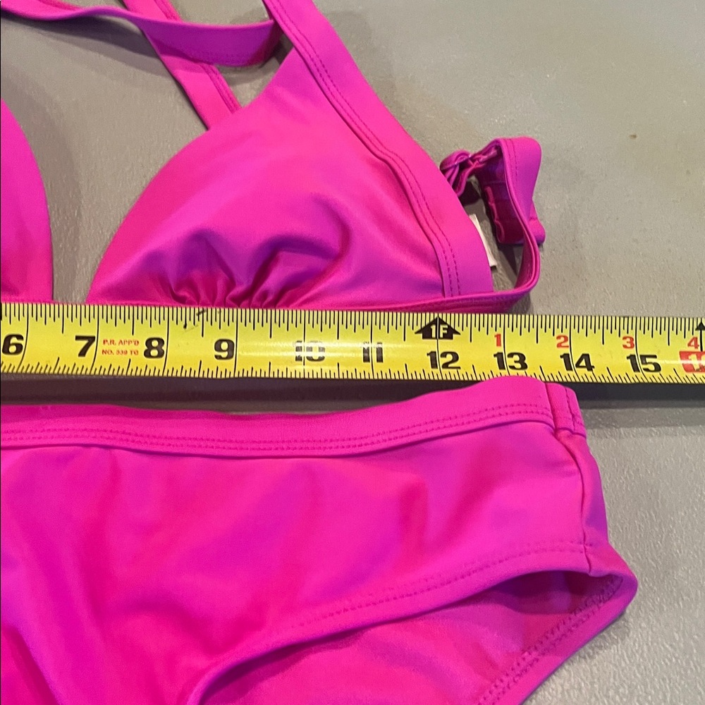 Xhilaration Fuchsia Bikini Set - Picture 5 of 6